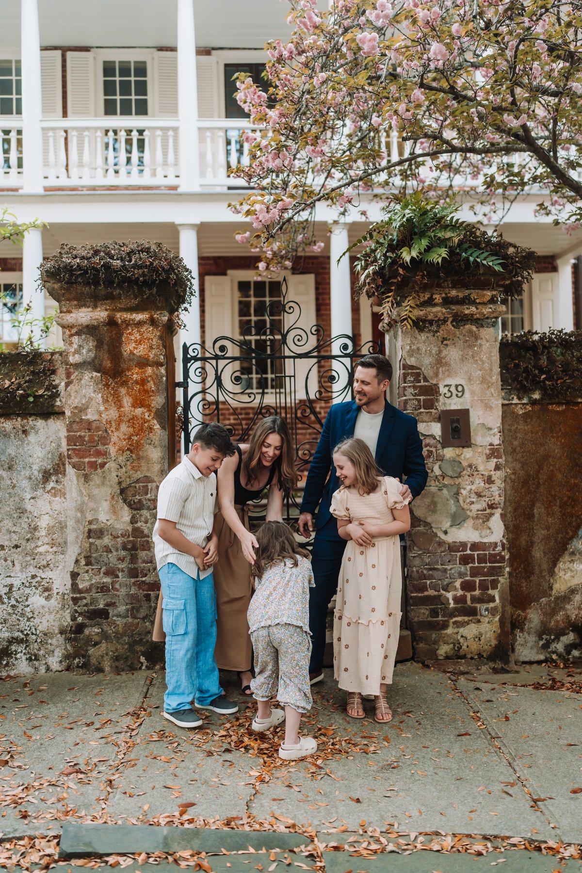 Caitlin Hazelgrove and family